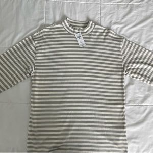 Abercrombie & Fitch Long Sleeve Striped Tee